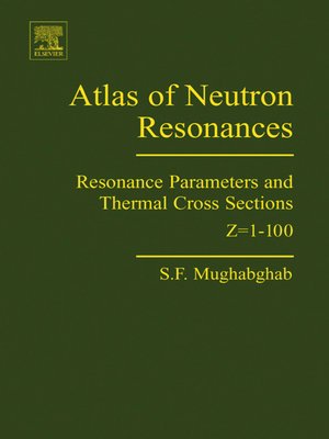 cover image of Atlas of Neutron Resonances